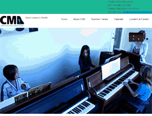 Tablet Screenshot of creativemusicadventures.com